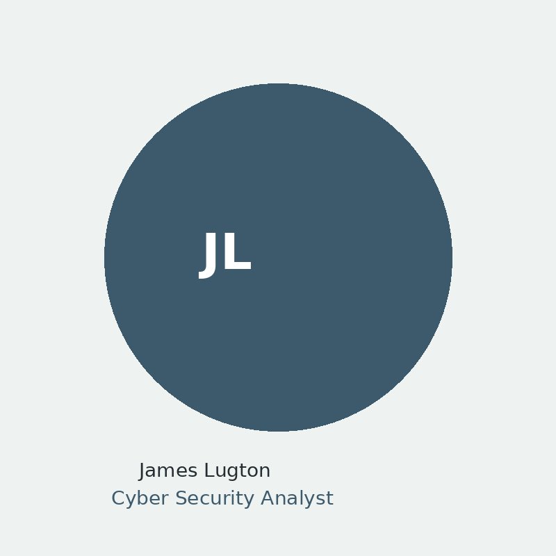 James Lugton — Cyber Security Analyst